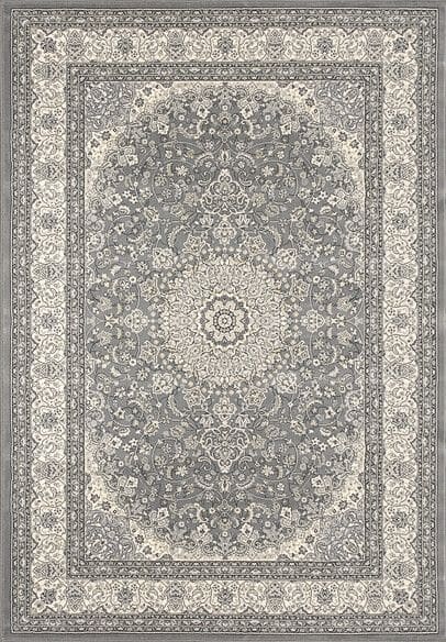 Dynamic Rugs ANCIENT GARDEN 57119-5666 Grey and Cream